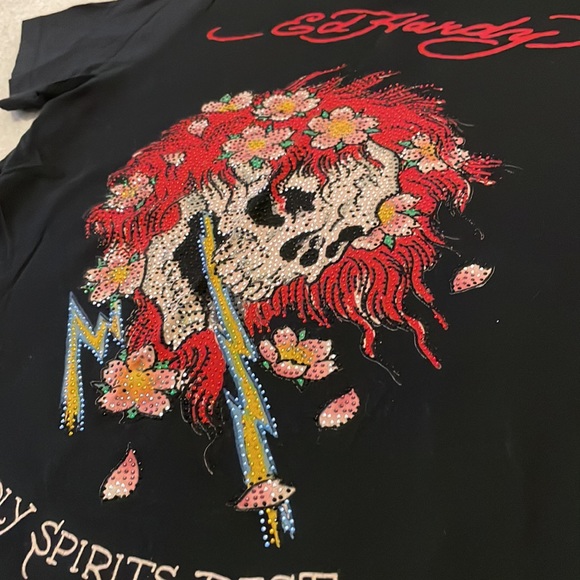 Ed Hardy Tshirt, sz small - Picture 2 of 5